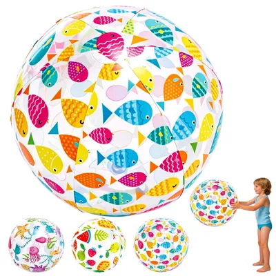 Productafbeelding van Strandballen 20 inch opblaasbare strandballen voor zwembad en strand