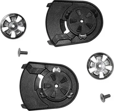 Produktbild von Nolan N70-2 Gt&n44/evo Helmvisier Mechanismus Kit Schwarz Schwarz One Size
