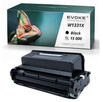 Immagine prodotto di Cartucce compatibili Evoke per stampante HP W1331 331X, colore nero, resa di 15.000 pagine, compatibili con i modelli LJ 408dn, PRO 408dn e MFP 432fdn