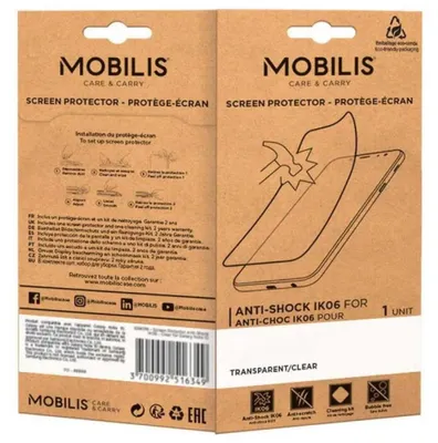 Produktbild von Mobilis 036302, Zebra, TC22 - TC27, Kratzresistent, Schockresistent, Transparent, 1 Stück(e)