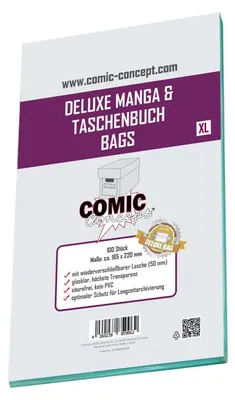 Produktbild von Comic Concept Deluxe Manga/Taschen BagsXL (100ct.)