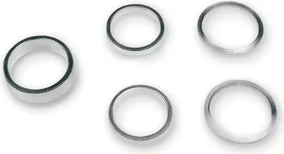 Produktbild von Aluminium A-Head Spacer Set 1 - 1/8 Zoll Silber