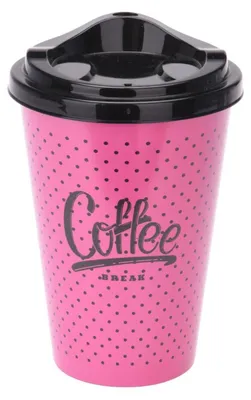 Image de 24x gobelets à café 500ml réutilisables To Go plastique couvercle thé boire pot plastique