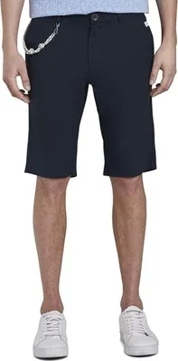 Produktbild von Herren-Shorts Tom Tailor Bermuda Leinen-Shorts navy blau W36