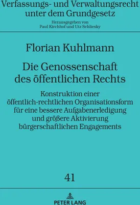 Produktbild von Die Genossenschaft des öffentlichen Rechts