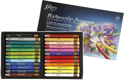 Obrázok produktu pre Mungyo Kredki Akwarelowe Gallery, 24 kolory, metalowa kasetka