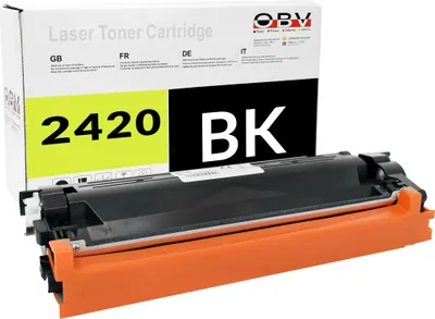 Produktbild von Kompatibler Toner für DCP-L2510D DCP-L2512D ersetzt TN-2420 Schwarz - ca. 3000 Seiten