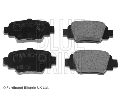 Produktbild von BLUE PRINT Bremsbeläge Satz Hinten für NISSAN MICRA III (K12) ADN14283