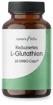 Produktbild von Natura Felix reduziertes L-Glutathion-  60 EMBO-Caps