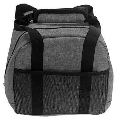 Produktbild von Tasche für Bowlingkugeln, Schultertasche, Bowling-Tragetasche mit gepolstertem Halter für den Transport, Farbe: Grau