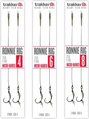 Zdjęcie produktu dla Przypony Trakker Ronnie Rig 2 Pack Micro Barbed - 4