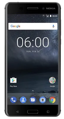 Produktbild von Nokia 6 LTE 32GB matt schwarz
