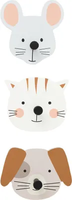 Produktbild von 3er-set Kleiderhaken für Kinder "Adoni" - Atmosphera créateur d'intérieur