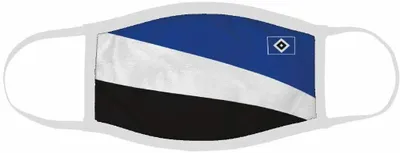 Produktbild von HSV Fanartikel HSV Mund- und Nasenschutz "b-w-s" 0
