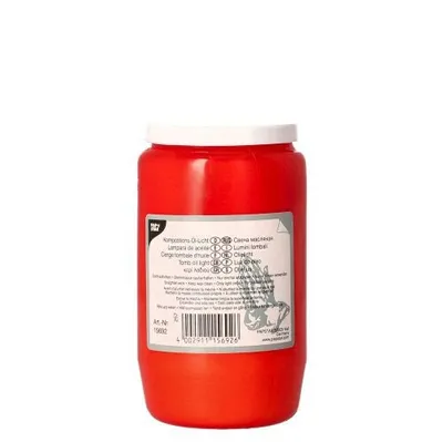 Zdjęcie produktu dla 28 sztuk lamp olejowych Papstar, model Kompositions-Öl-Licht T3, średnica 5,8 cm, wysokość 9,6 cm, obudowa czerwona, numer katalogowy 15692