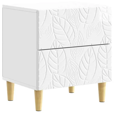 Obrázok produktu pre Nočný stolík Biela s vysokým leskom 43 x 34,5 x 48 cm