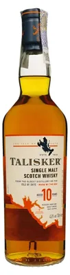Immagine prodotto di Talisker 10 year old single malt Scotch whisky in confezione regalo | 45,8 % vol | 0,7 l