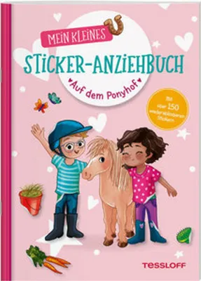 Zdjęcie produktu dla Mein kleines Sticker-Anziehbuch. Auf dem Ponyhof