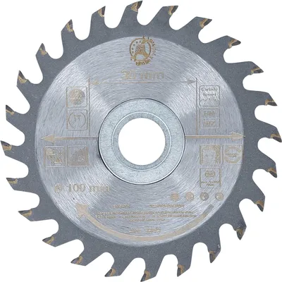 Produktbild von Hartmetall-Kreissägeblatt | Ø 100 x 30 x 2,1 mm | 24 Zähne