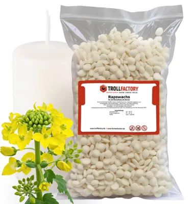 Koolzaadwas 2 kg – Premium-Kaarswas für Duftkerzen