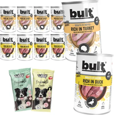 Produktbild von Bult Nassfutter Dosen Mit Puten- Und Entengeschmack 10X400G + Gratis