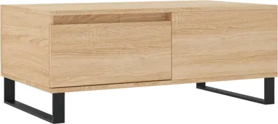 Obrázek produktu pro vidaXL Konferenční stolek Sonoma Dub 90x50x36,5 cm odvozený výrobek ze dřeva