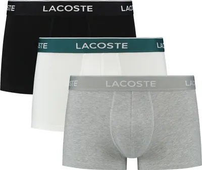 Obrázek produktu pro Lacoste boxerky sada 3 krátkých boxerek CASUALNOIRS