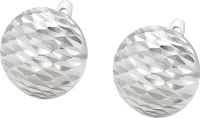 Image de LOMASI - Boucles d'oreilles pour femmes, argent, taille unique