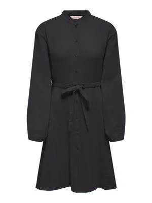 Produktbild von Only Thyra Langarmkleid Schwarz XS Frau Schwarz XS