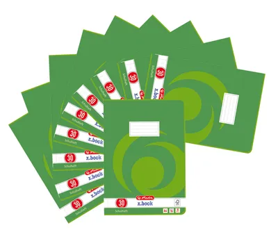 Produktbild von Herlitz 3323003 Schulheft (Lineatur 30) 16 Blatt, 10er Packung