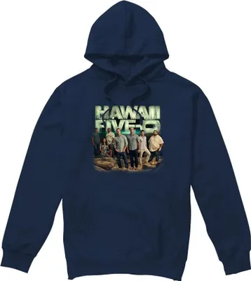 Obrázok produktu pre Hawaii Five-0 - Mikina s kapucňou pre mužov TV8192 (L) (Navy)