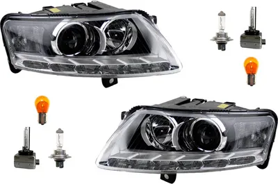 Immagine prodotto di Johns, fari adatti per Audi A6 4F LED 08-11 + illuminazione. Set TFL + Steuerg.