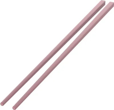 Zdjęcie produktu dla Stylowa różnorodność: zestaw 2 pałeczek w kolorach czarnym, brązowym, niebieskim, zielonym i czerwonym - ciesz się posiłkiem z elegancją i precyzją! wyrafinowana czerwień