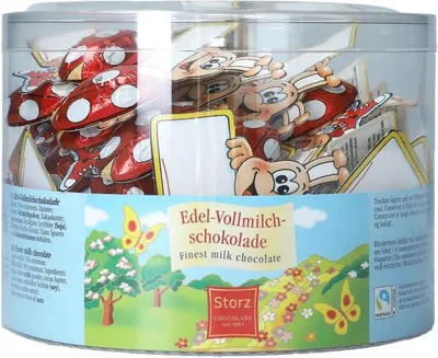 Produktbild von 60er SET Käfer mit Namenstafel, lose 6,25 g / Schokolade / Glück