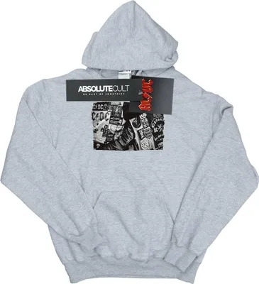 Image de AC/DC - Sweat à capuche pour homme BI2460 (XL) (Gris)