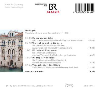 Produktbild von Madrigali