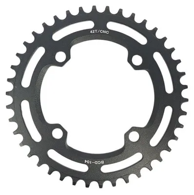 Obrázok produktu pre Xtrabike - vrchná časť reťaze 42T 4ramená čierna