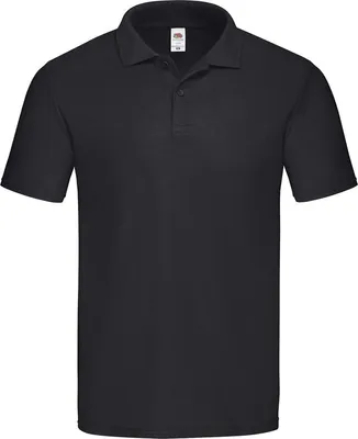 Produktbild von Herren-Poloshirt, Kurzarm - FOL ORGINAL POLO - black - Größe S