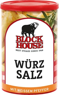 Produktbild von Block House Würzsalz, Dose 500g