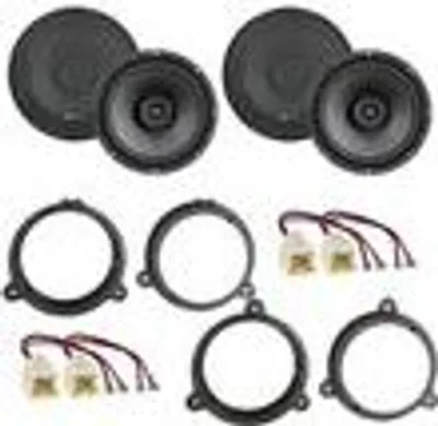 Produktbild von MB QUART QX165 Lautsprecher Einbauset für Nissan Qashqai J10 J11 vorne hinten
