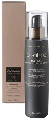 Produktbild von Oolaboo - Blushy Truffle - Farbhaltende Anti-Aging-Spülung - 250 ml