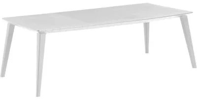 Image de Table de jardin Keter Lima 240, résine, dimensions 235 x 98 x 74 cm, couleur blanche