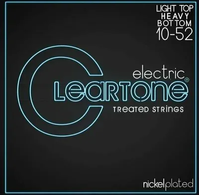 Image de Cleartone Light Top/Heavy Bottom 10-52 Cordes pour guitare électrique