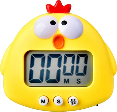 Produktbild von Digitaler Kuechen-Timer Niedlicher Tier-Timer mit starkem Magnet-Rueckenstaender Lauter Alarm Grossbild-Kochtimer Uhr fuer Zeitmanagement Training Backen Eieruhr