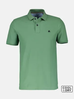 Produktbild von Lerros - Herren Poloshirt, Regular Fit, (2623299), Größe:M, Farbe:green (621)