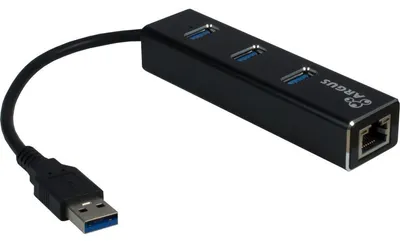 Productafbeelding van Inter Tech 88885439 Inter-Tech LAN-Adapter Argus IT-310   USB-A Gigabit Ethernet