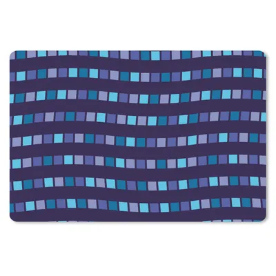 Obrázek produktu pro Podložka pod myš - Bloky - Vlny - Vzory - 27x18cm - Podložka pod myš