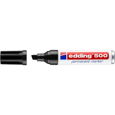Productafbeelding van Edding 4-500001 Permanentmarker - 2 - 7 mm, zwart, navulbaar