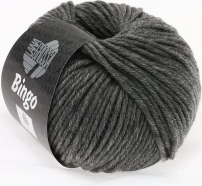 Produktbild von Lana Grossa - Bingo 0120 dunkelgrau meliert