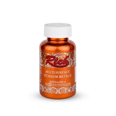 Zdjęcie produktu dla Farba Rich Multi Titanium Metallic – 200 ml – COPPER